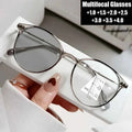 Finished Photochromic Presbyopia Sunglasses Fashion Outdoor Progressive Multifocal Eyeglasses Prescription Hyperopia Eyewear - Maliame Store