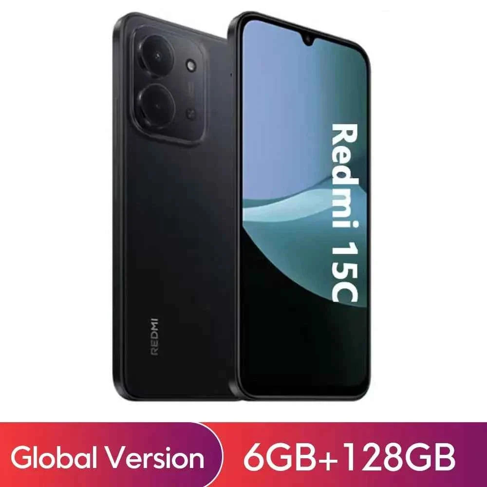 Xiaomi Redmi 15C Smartphone Global Version MediaTek Helio G81-Ultra 120Hz 6.9" Dot Drop display 33W charging - Maliame Store