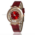 Watches for Women Female Luxury Temperament Ladies Watch Leather Belt Watch Analog Quartz Watch Reloj Mujer Montre Femme - Maliame Store
