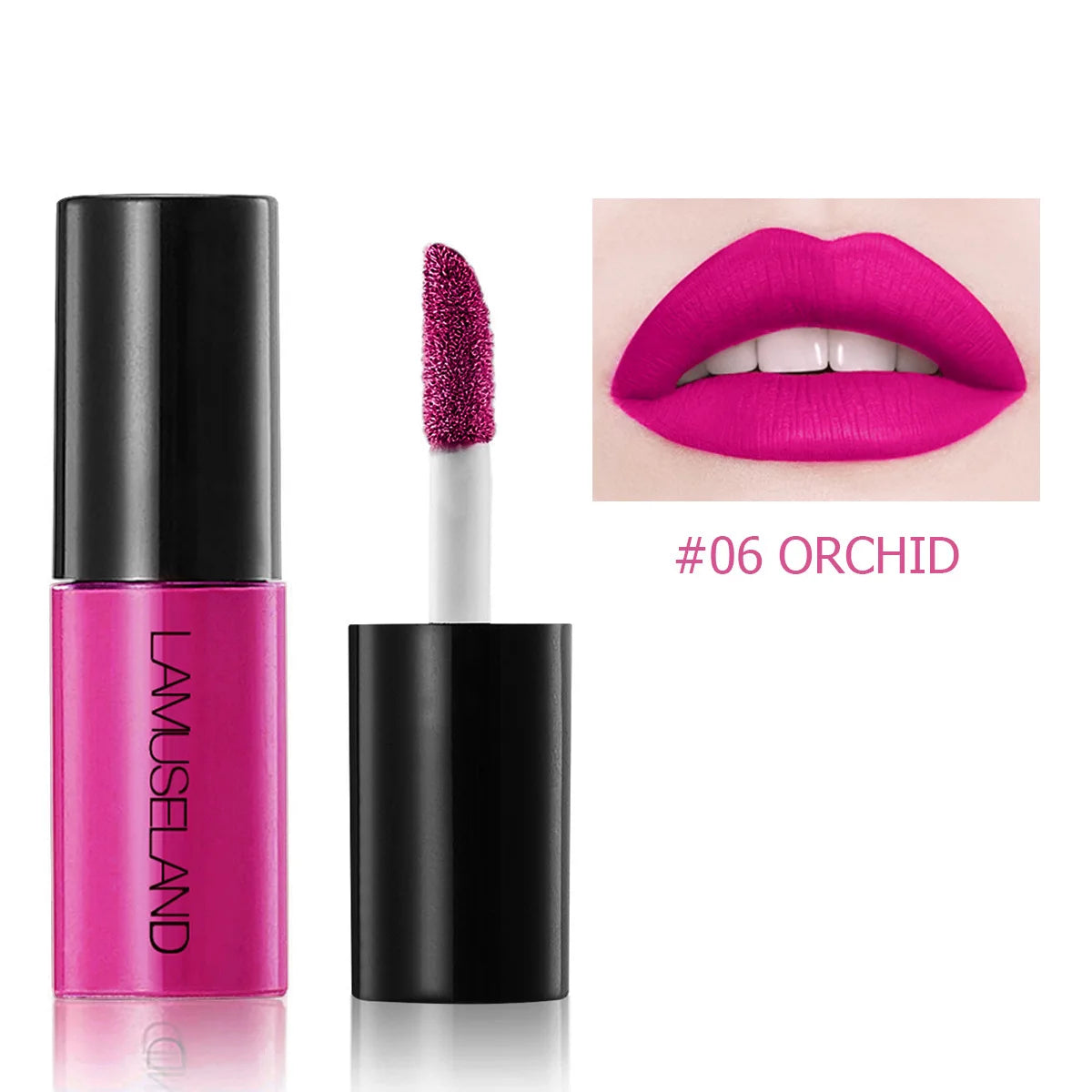 Mini 12 Colors Liquid Lip Gloss Waterproof Non-stick 24 Hours Long Lasting Velvet Matte Lipstick Lip Gloss Cosmetic Makeup Care - Maliame Store