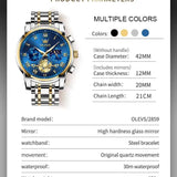 OLEVS 2859 luxury quartz watch