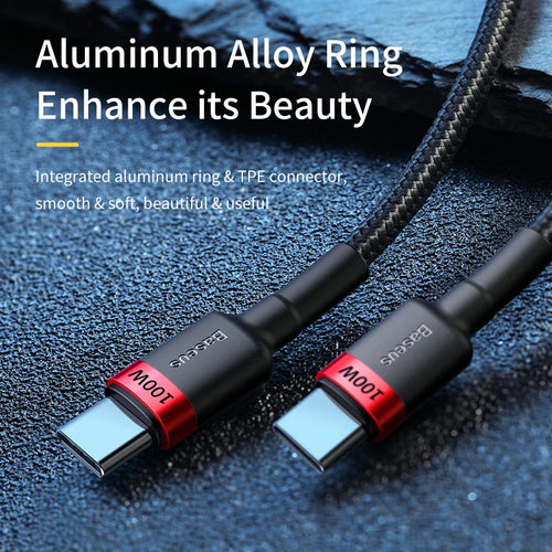 Baseus 100W USB C Cable - Maliame