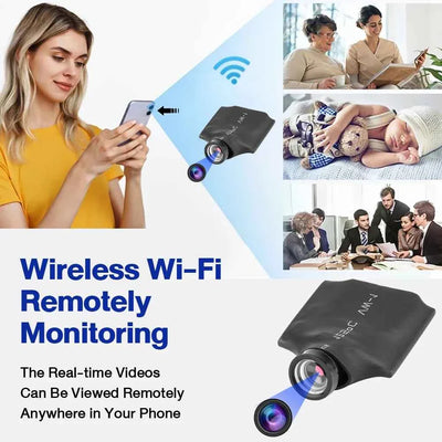 Mini caméra Wi-Fi 1080P
