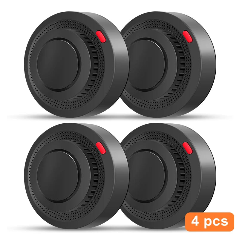 Tuya Smart WiFi Smoke Sensor Fire Protection Smoke Detector 85dB Sound Security System Firefighters  Smartlife APP Control - Maliame Store