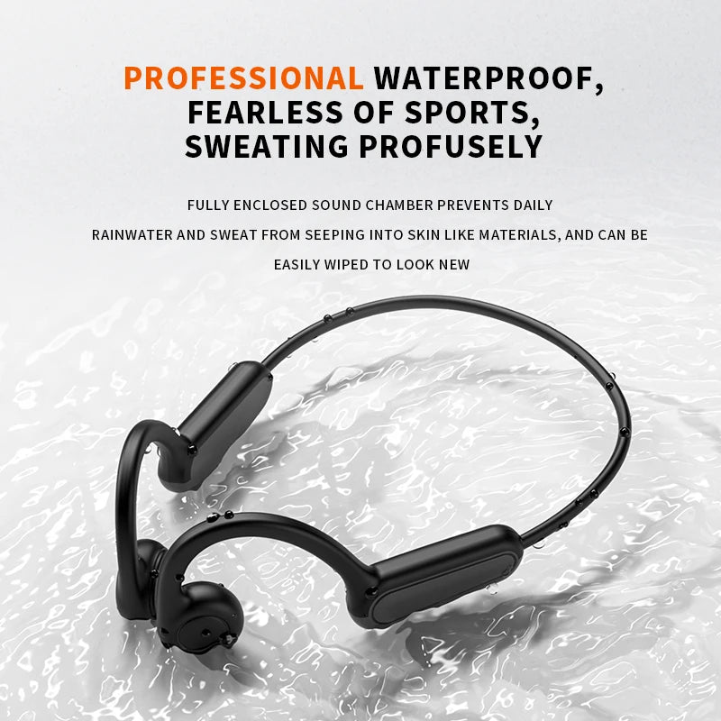 Xiaomi Mijia Bone Conduction Earphones Bluetooth 5.3 Sports Wireless Headphones Ear Hook Waterproof Headset for Running Driving - Maliame Store