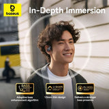 Auriculares Baseus Eli 2i Fit de oído abierto, inalámbricos, Bluetooth 6.0, con gancho para la oreja, IPX5, deportivos, resistentes al agua y con refuerzo de graves.