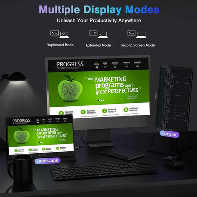 Écran portable WUAWE 14 pouces 1080P