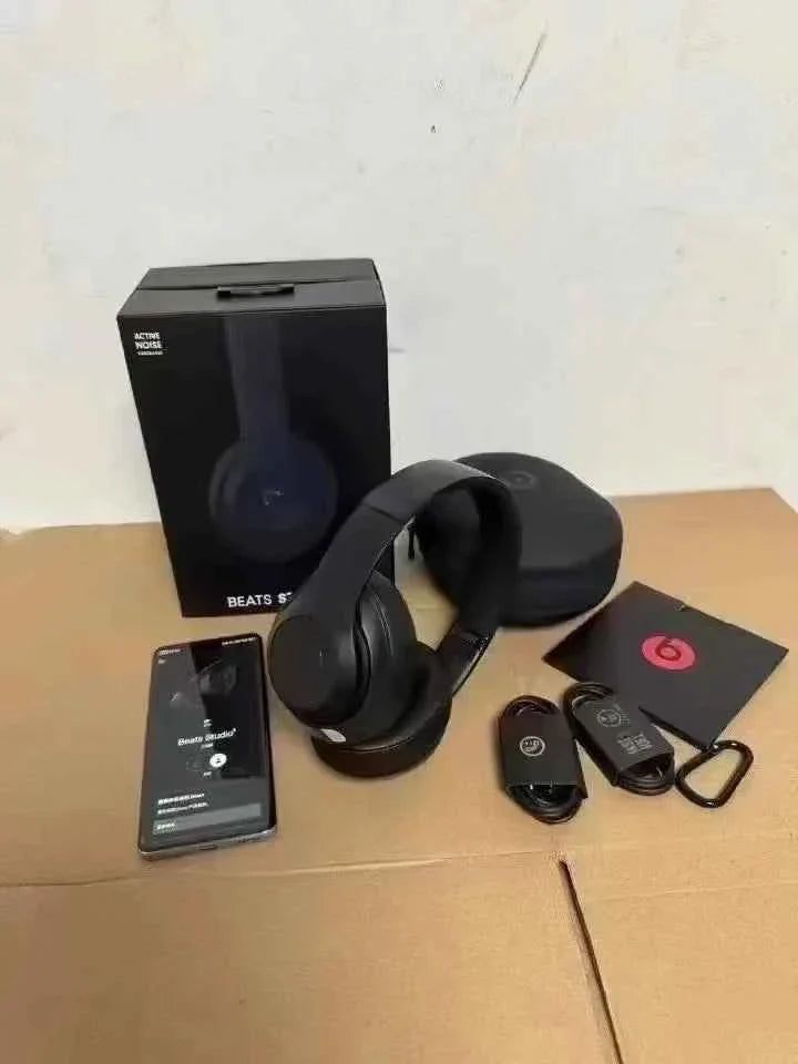 Beats Studio 3.0 Wireless Headphones - Stereo Bluetooth Foldable Earphones with Animation - Maliame Store