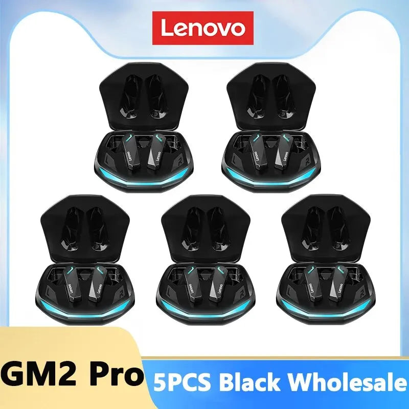 Lenovo GM2 Pro – Gaming Bluetooth 5.3 Earbuds, Dual Mode, 9D Sound, HD Mic