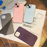 Funda ultrafina para iPhone 16, 15, 14, 13, 12 y 11 Pro Max Plus: carcasa trasera translúcida mate y delgada
