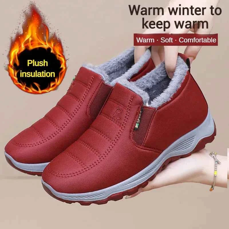 Men's Shoes Autumn Winter Casual Cotton Warm Wear Resistant Chunky Sole Affordable Free Shipping