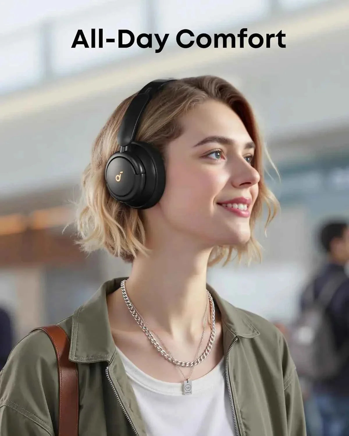 Soundcore by Anker Life Q30 Hybrid Active Noise Cancelling Headphones Wireless Bluetooth Headphones Over Ear Headset Earphone - Maliame Store
