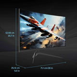 Moniteur de jeu incurvé KTC de 32 pouces pour une expérience immersive