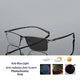 KOCOLIOR Full Frame Titanium Anti Blue Light Reading Glasses Men Ultralight Business Presbyopia Eyeglasses Photochromic Readers