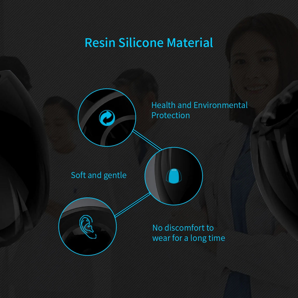 KZ 3Pairs (6pcs) Wired Earphone Memory Cotton Earmuffs Rebound Earplugs Headset PU Sponge Memory Sponge Headphones Eartips - Maliame Store