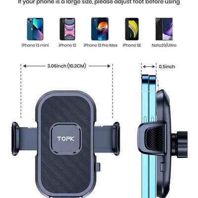 Gravity Car Phone Holder Windshield Vent