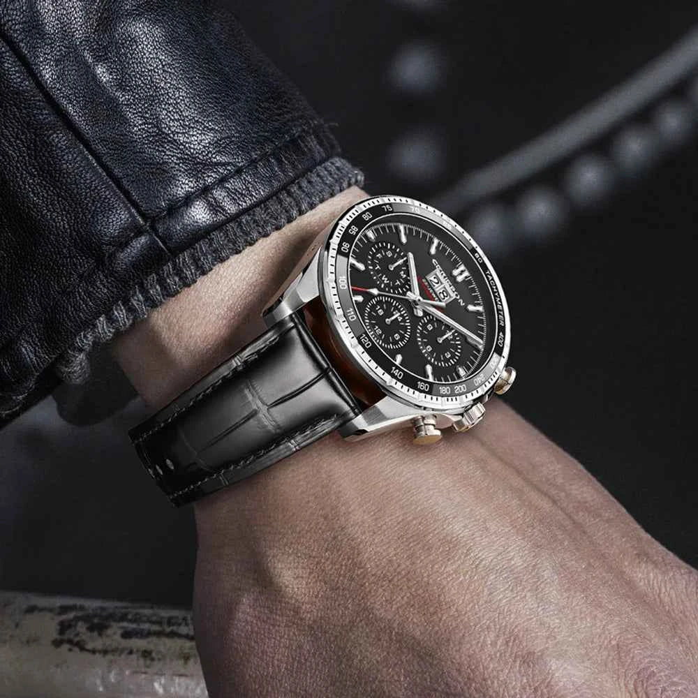 Fashion Men's Mechanical Automatic Watch Pagani Design Watches for Man Leather Band Sport Wristwatches Relogio Masculino - Maliame Store