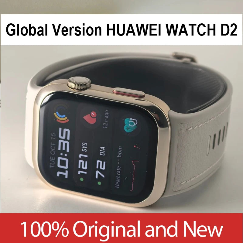 Montre Connectée HUAWEI WATCH D2 | ECG, Tension Artérielle, AMOLED, Appels Bluetooth, IP68