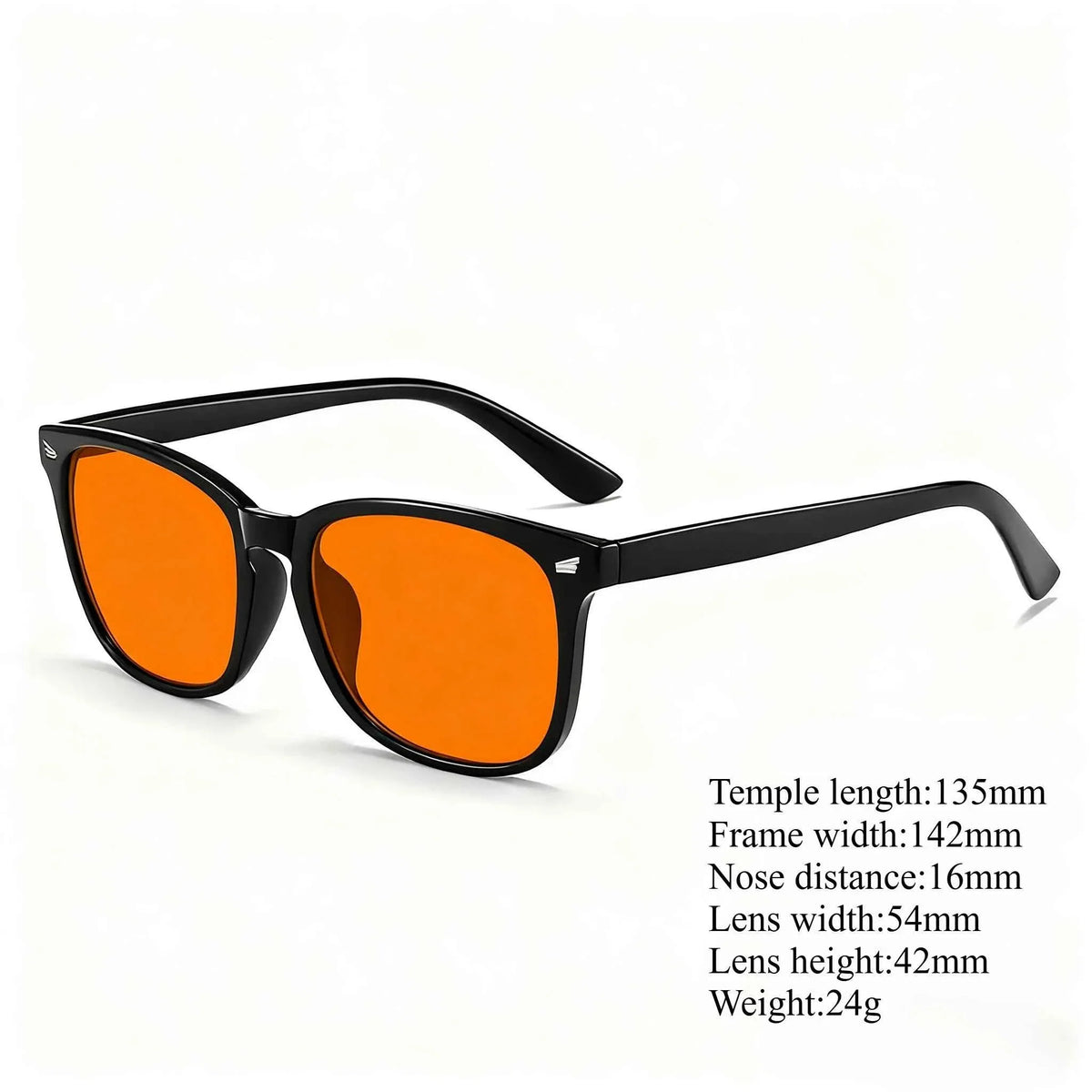 Blue Light Glasses Men Sleep Glasses For Blue Light Blocking Red Lens For Computer Gaming Reduce Eyestrain Bluelight Glasses - Maliame Store