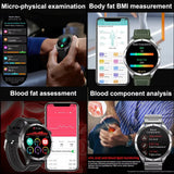 2026 Smartwatch Blood Pressure Monitor for Health Tracking and Fitness