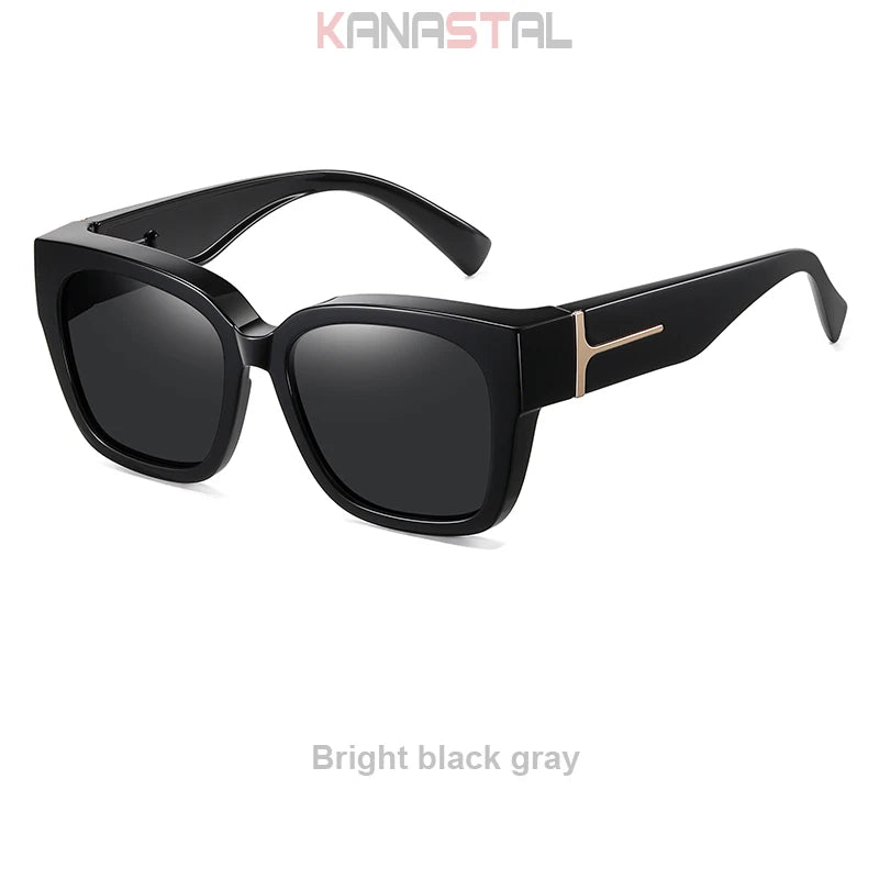 Women Polarized Sunglasses Men Myopia Set Sun Glasses UV400 Ultralight TR90 Eyeglasses Frame Beach Fishing Anti Glare Eyewear - Maliame Store