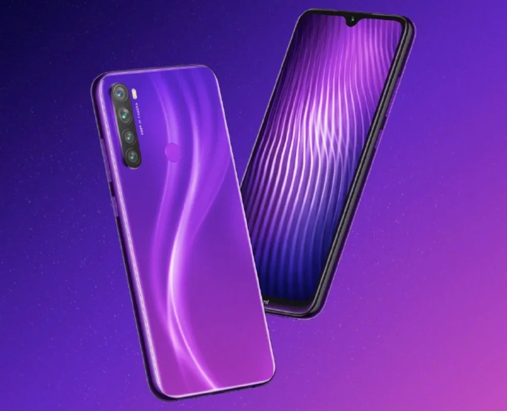 Smartphone Xiaomi Redmi Note 8 6Go 128Go Firmware Global avec coque de protection Téléphone Android original Batterie 4000mAh Quadruple appareil photo