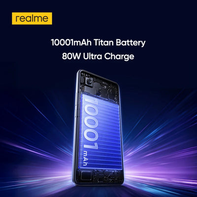 Realme P4 Power 5G Battery with 10001mAh Capacity