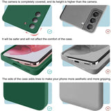 Luxury Liquid Silicone Samsung Galaxy Case for S25, S24, S23, S22