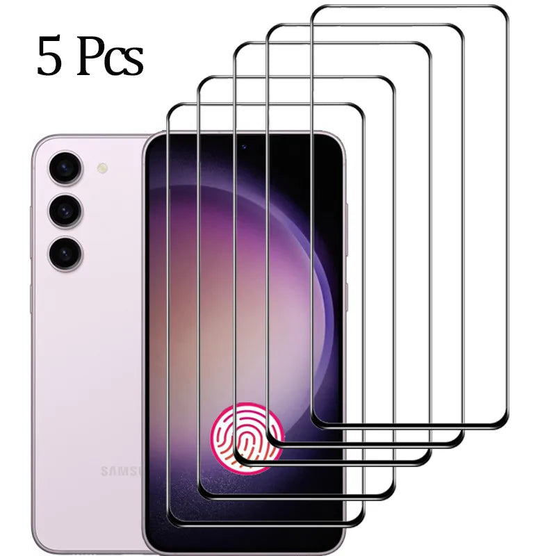 For samsung s24 Glass, s25 s24 ultra Screen Protector For samsung galaxy s23 glass samsung s24 ultra Tempered Glass samsung s23 fe s20 s21 s22 plus Protective Film Galaxy s24 Screen Protector samsung s22 - Maliame Store