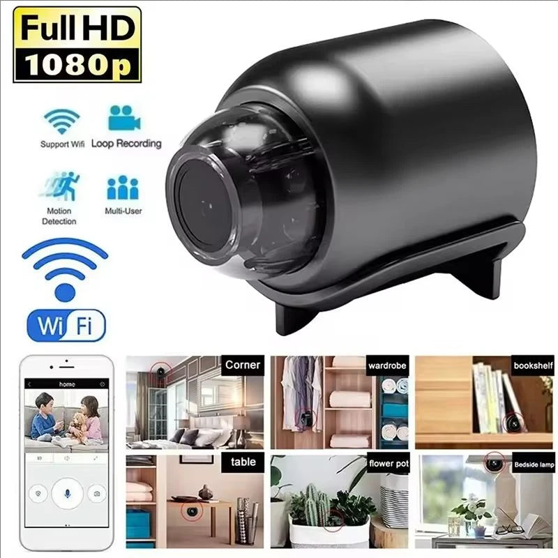 X5 Mini WiFi Security Camera, 1080p