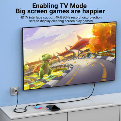 Estación de acoplamiento USB 3.0 de carga rápida PD de 100 W con conector tipo C a HDMI 4K 