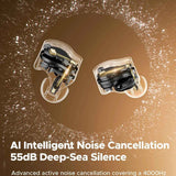 Auriculares SoundPEATS H3 Hybrid de 3 controladores - Auriculares HiFi con cancelación de ruido y cancelación de ruido LDAC