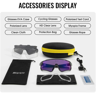 Lunettes de soleil de sport polarisées