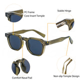 Small Frame Square Sunglasses for Women