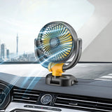 Car mounted fan