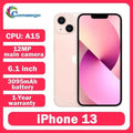 Apple Original iPhone 13 Unlocked 128GB/256GB A15 Chip 5G Speed IOS Face ID 6.1' OLED Screen NFC Support Used 13 Cellphone