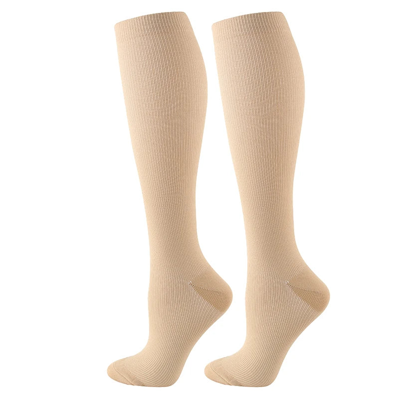 Varicose Veins Compression Socks for Men and Women - Anti-Fatigue Sports Socks for Golf, Rugby, Running, Hiking, Travel, and Driving - Maliame Store