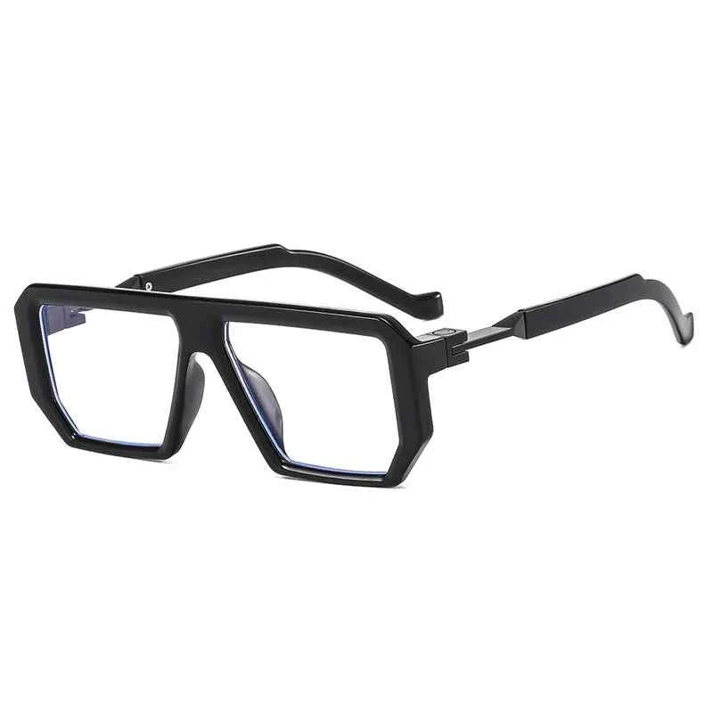 KOCOLIOR 2024 New Square Alloy Anti Blue Light Reading Glasses for Man and Woman Personalized and Fashionable Presbyopia Glasses - Maliame Store