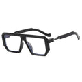 KOCOLIOR 2024 New Square Alloy Anti Blue Light Reading Glasses for Man and Woman Personalized and Fashionable Presbyopia Glasses - Maliame Store