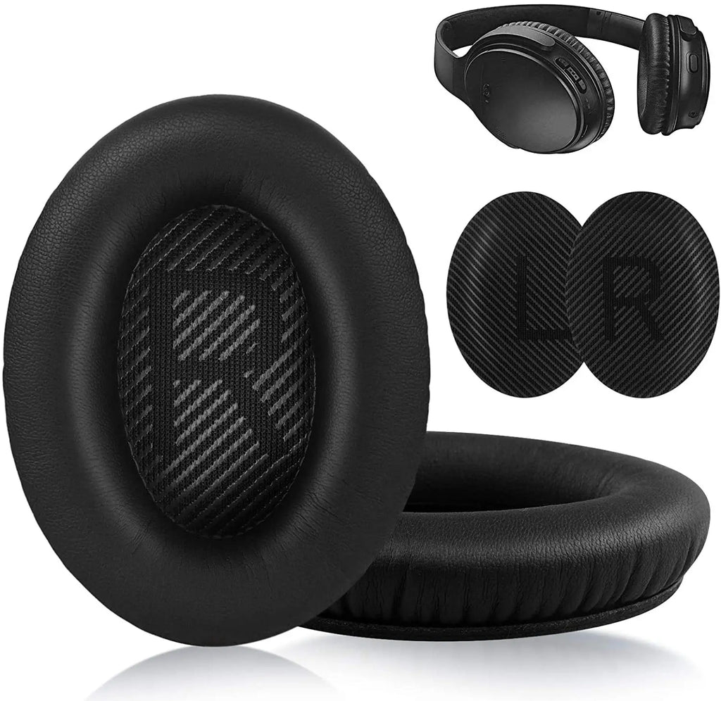 Replacement Ear Pads for BOSE QC35 QC45 for QuietComfort 35 45 & 35 II Headphones Memory Foam Ear Cushions High Quality - Maliame Store