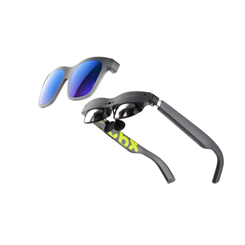Lunettes AR XREAL XBX A01+ – Ultra-légères 62g | 1600 Nits | HDR10 | Écran Géant 147" | Anti-Tremblement Spatial | Lunettes Intelligentes Portables