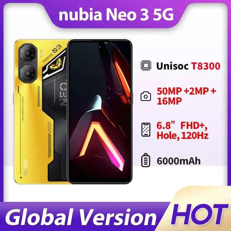 Nubia Neo 3 Smartphone Global Version 100% New - Maliame Store