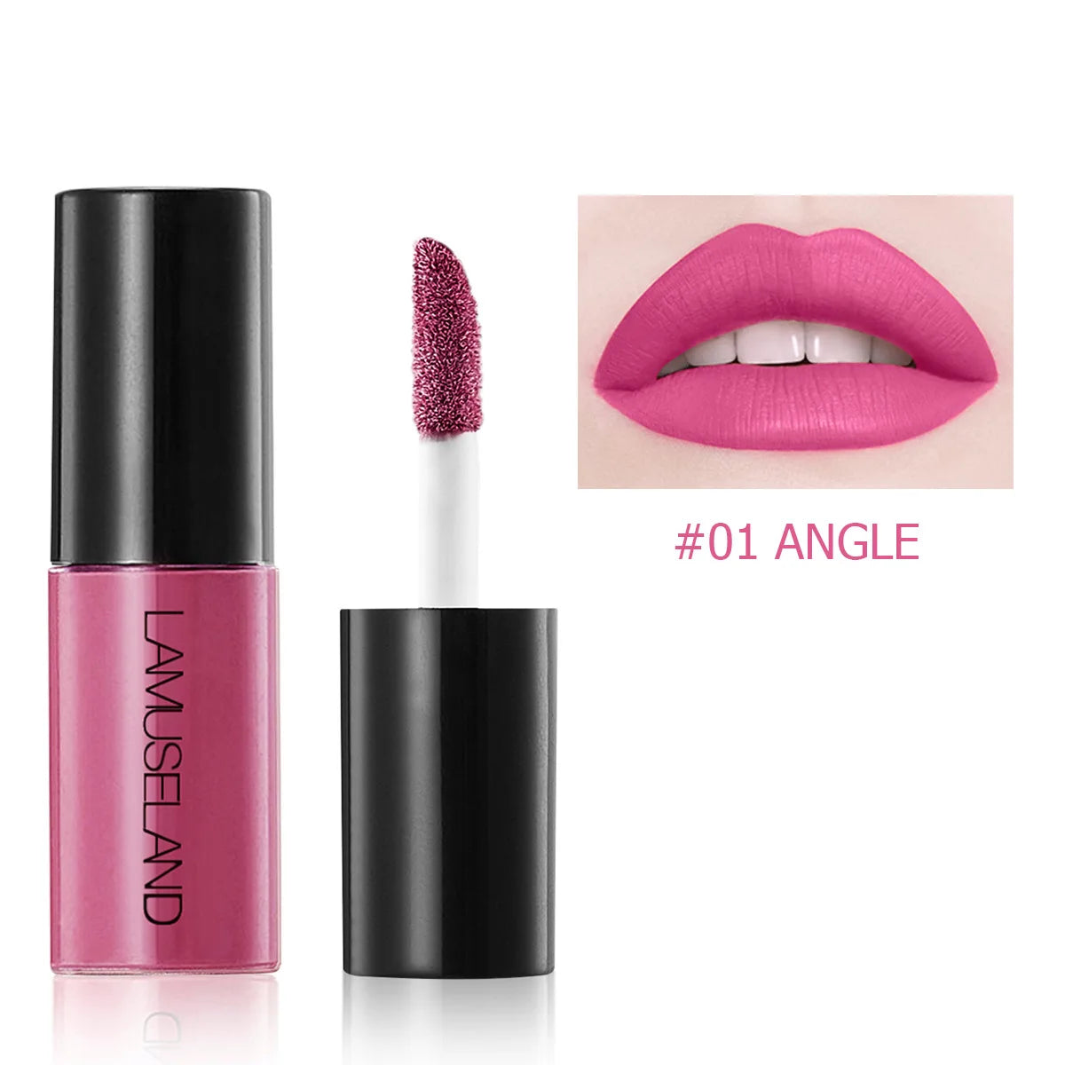 Mini 12 Colors Liquid Lip Gloss Waterproof Non-stick 24 Hours Long Lasting Velvet Matte Lipstick Lip Gloss Cosmetic Makeup Care - Maliame Store