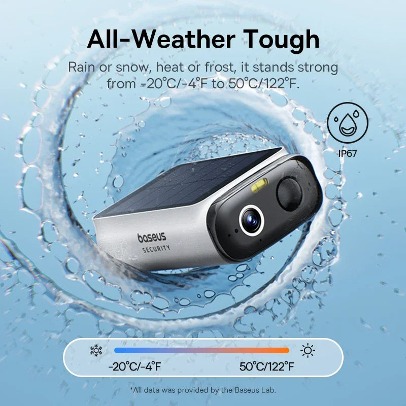 Baseus S1 Lite 2K Solar Security Camera
