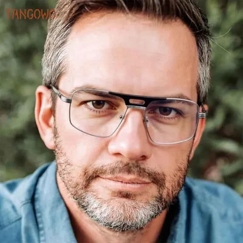 TANGOWO Man Glasses Frames Lunette Myopia Lenses Eyeglasses Transparent Eyepieces for Reading Men Sunglasses Women Eye Glass - Maliame Store