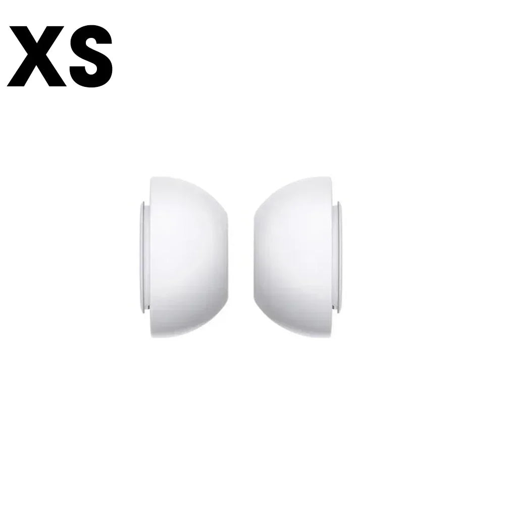 Replacement Eartips For AirPods Pro 1st 2nd Ear Tips Buds Silicone Rubber Eartips Earbuds Cap Gel Accessories XS/S/M/L White - Maliame Store
