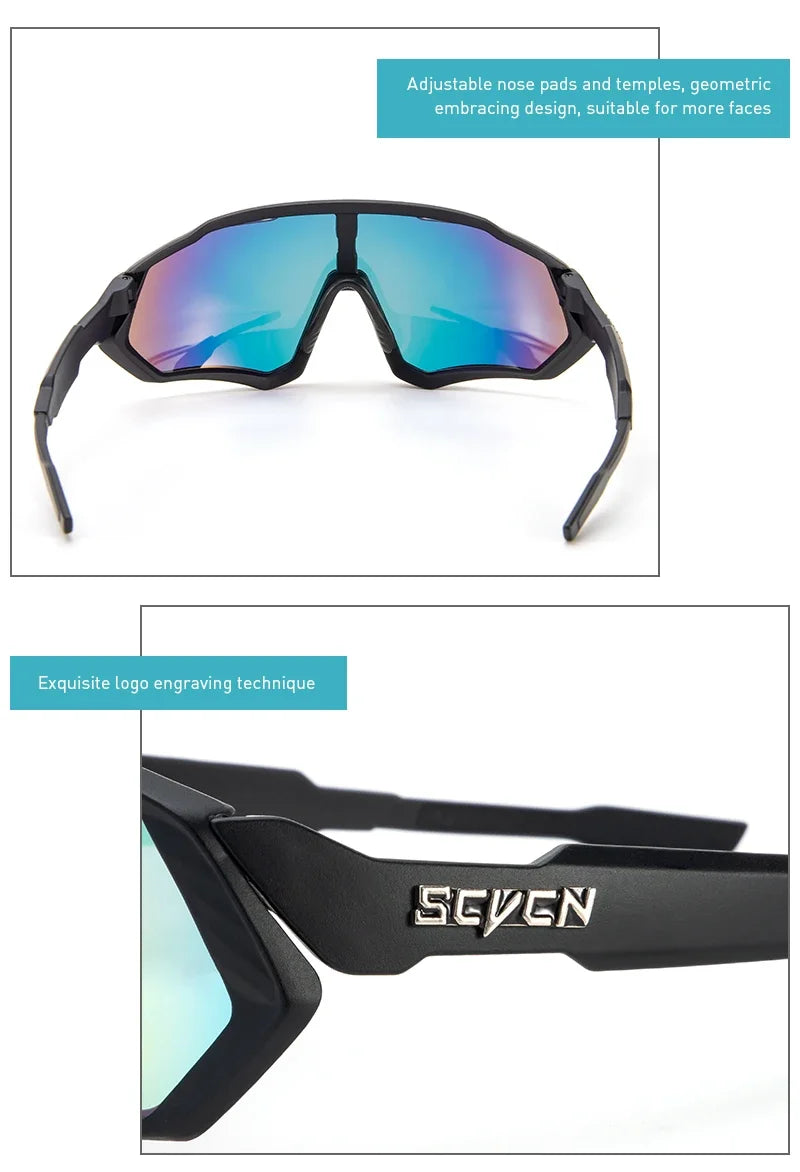 Photochromic Cycling Glasses Bicycle for Outdoor Sports Sunglasses MTB Road Bike Goggles Bike Eyewear Men Women Cycl Equipment - Maliame Store