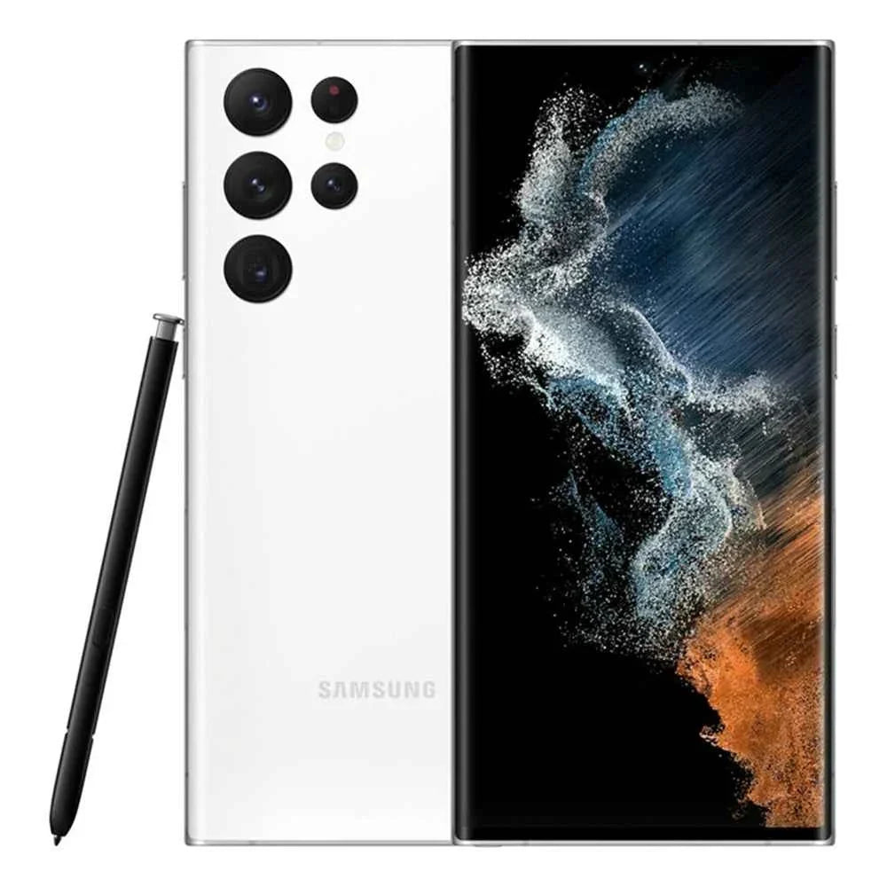 Samsung Galaxy S22 Ultra 5G Refurbished Smartphone S908U1 8K Camera 6.8inch Screen 128G Original Unlocked Phone S22U US Version - Maliame Store