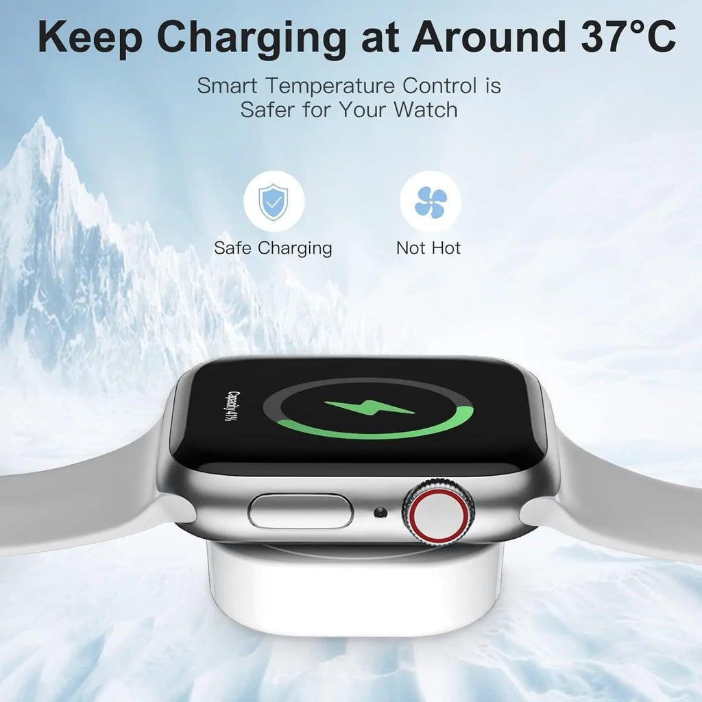 Magnetic Wireless USB A Apple Charger - Fast Charge iWatch 9 8 7 SE - Maliame Store