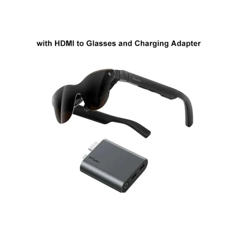 RayNeo Air 4 Pro smart AR glasses Supports HDR10 3840Hz 4 speakers 1200 nits Micro-OLED dual-layer screen AR glasses - Maliame Store